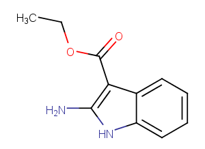 Ethyl 2-aminoindole-3-carboxylate