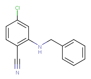 2-(Benzylamino)-4-chlorobenzonitrile