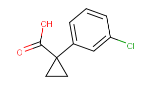1-(3-Chlorophenyl)cyclopropanecarboxylic acid
