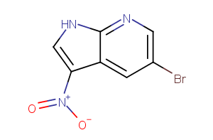 1H-pyrrolo[2,3-b]pyridine, 5-bromo-3-nitro-