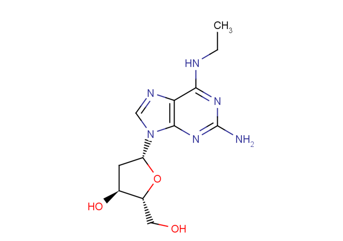 2-Amino-2’-deoxy-N6-ethyl-adenosine