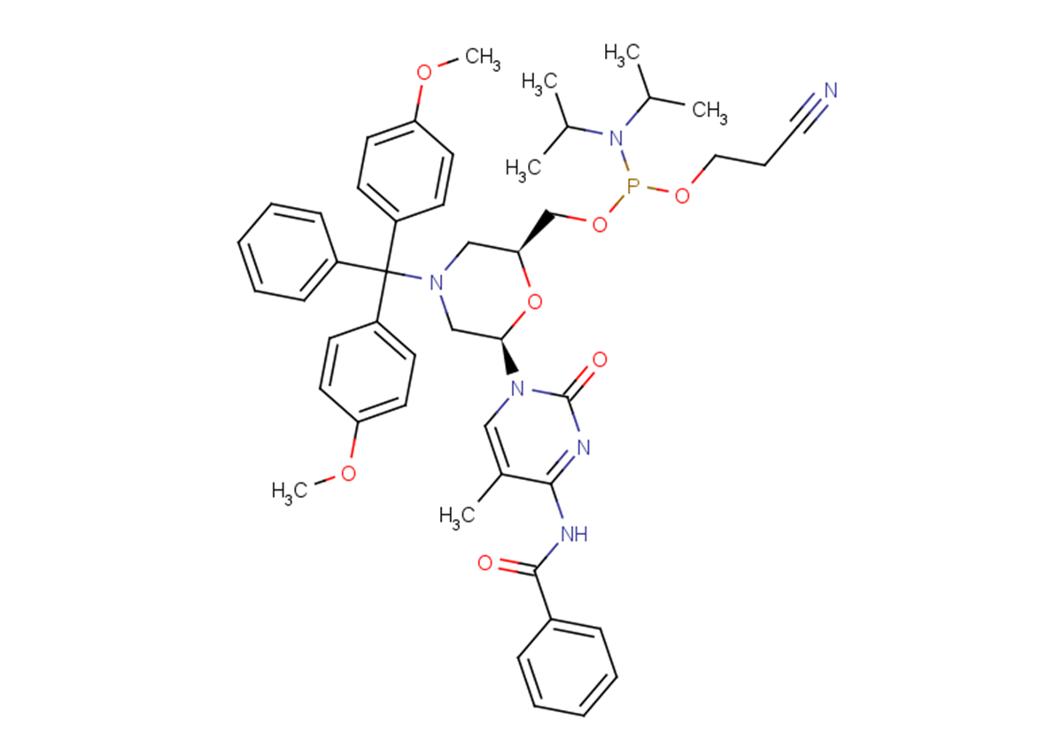 N4-Benzoyl-N-DMTr- morpholino-5-methylcytosine-5’-O-phosphoramidite