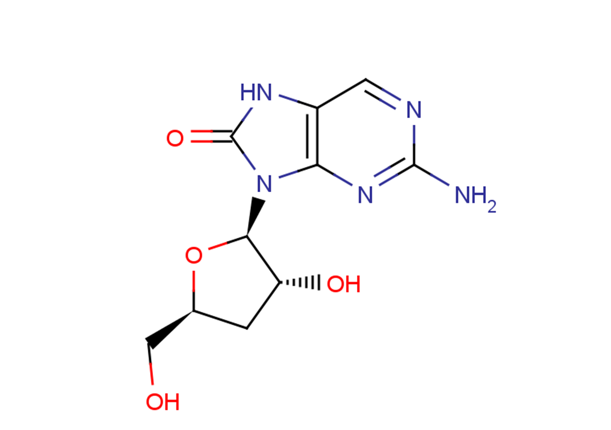 6-Deoxo-8-oxo-3’-deoxy-guanosine