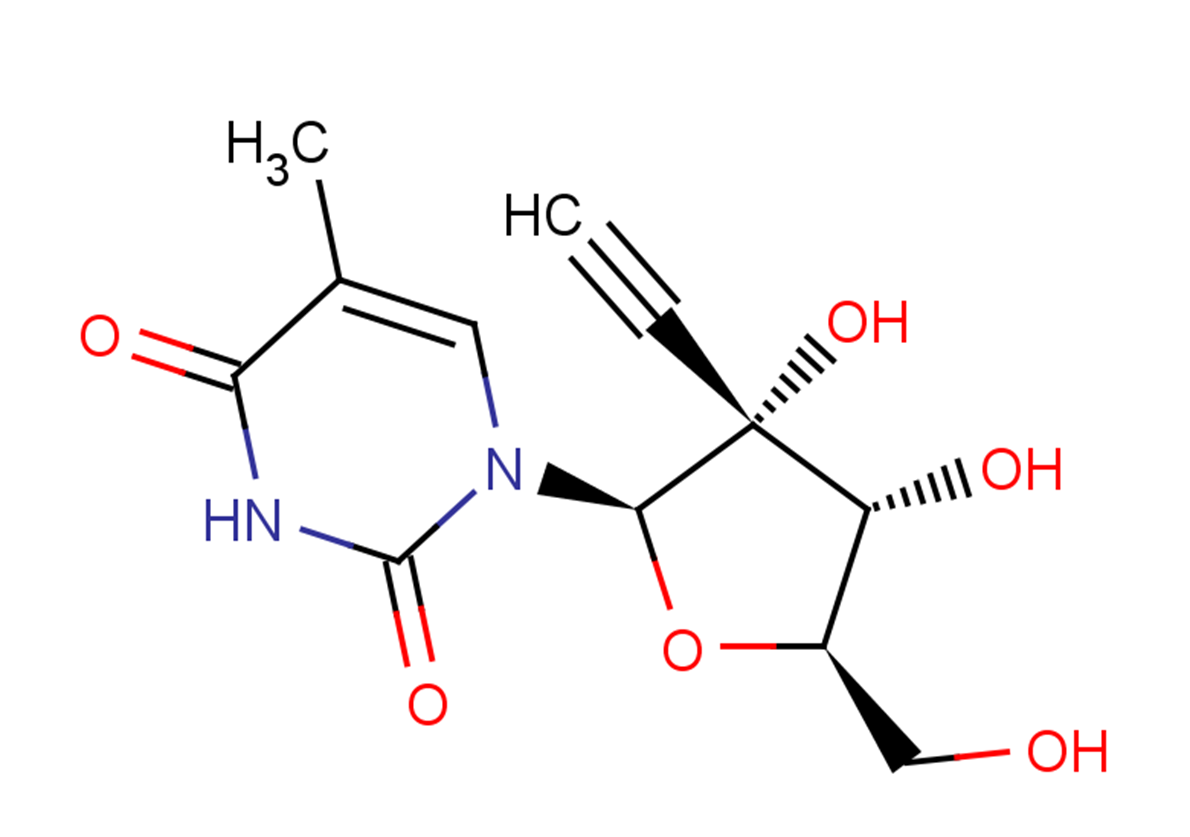 2’-beta-C-Ethynyl-5-methyluridine