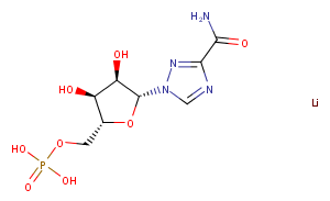 Ribavirin 5'-monophosphate (lithium salt)