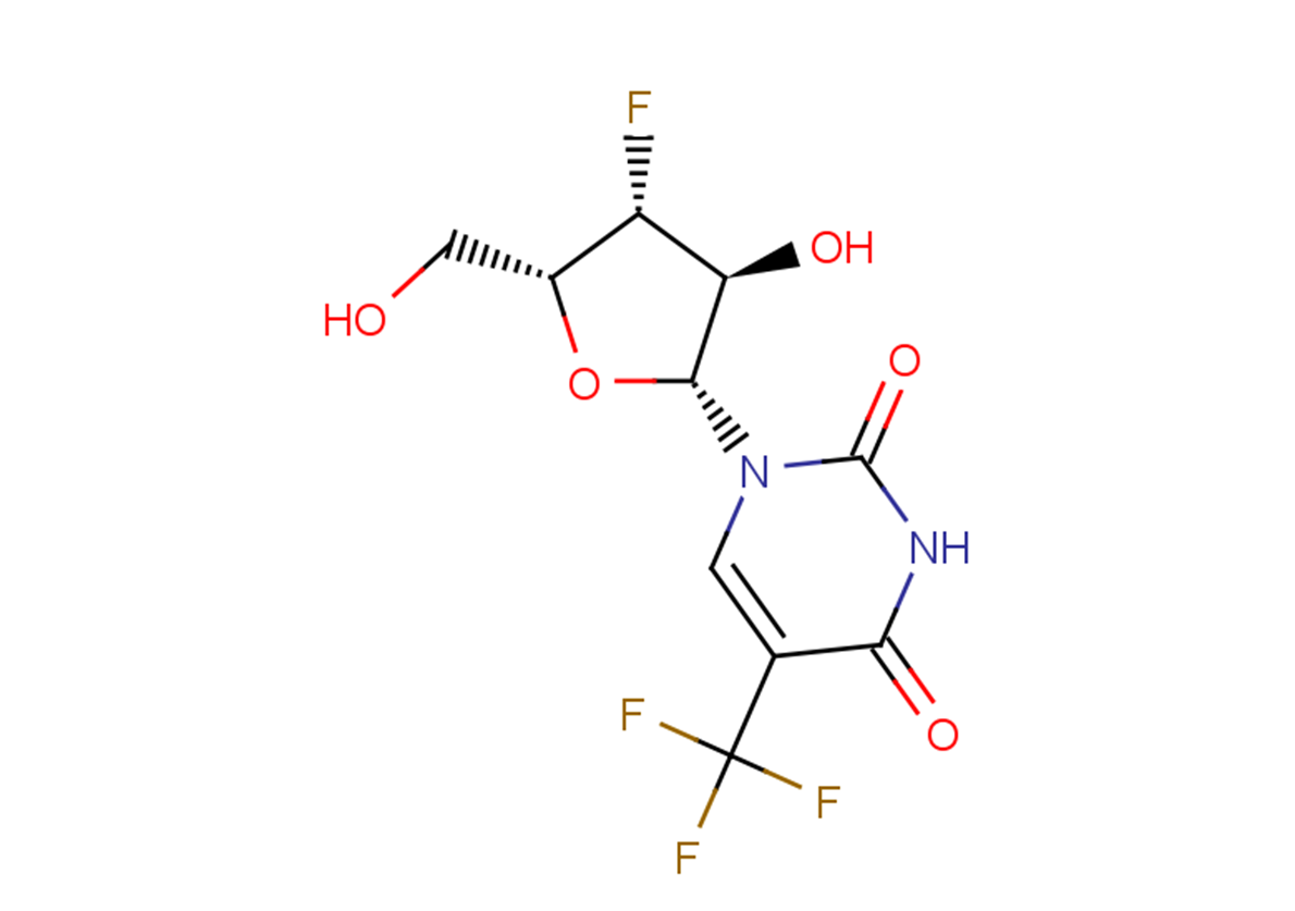 3’-Deoxy-3’-fluoro-xylo-5-trifluoromethyluridine