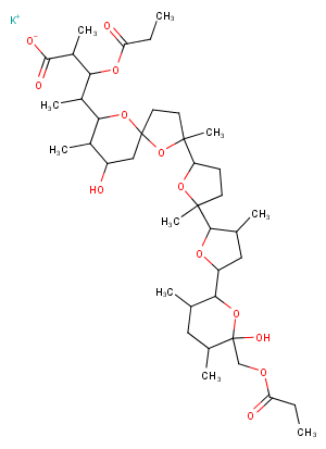 Laidlomycin propionate potassium