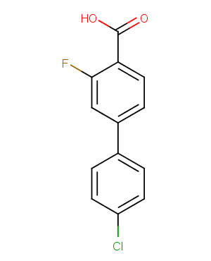 4-(4-Chlorophenyl)-2-fluorobenzoic acid