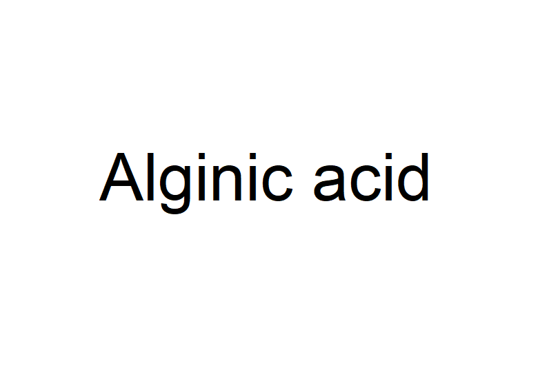 Alginic acid