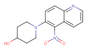 1-(5-Nitroquinolin-6-yl)piperidin-4-ol