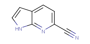 1H-pyrrolo[2,3-b]pyridine-6-carbonitrile