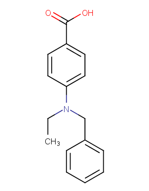 Benzoic acid, 4-[ethyl(phenylmethyl)amino]-