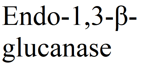 Endo-1,3-β-glucanase