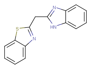 2-(1H-benzoimidazol-2-ylmethyl)-benzothiazole