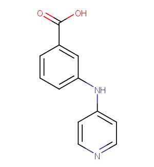 3-[(Pyridin-4-yl)amino]benzoic acid