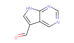 7H-pyrrolo[2,3-d]pyrimidine-5-carbaldehyde