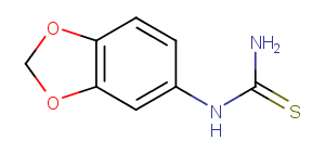 1-(3,4-Methylenedioxyphenyl)-2-thiourea