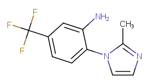 2-(2-Methyl-1H-imidazol-1-yl)-5-(trifluoromethyl)aniline