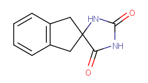 1',3'-Dihydro-spiro(imidazolidine-4,2'-(2H)indene)-2,5-dione