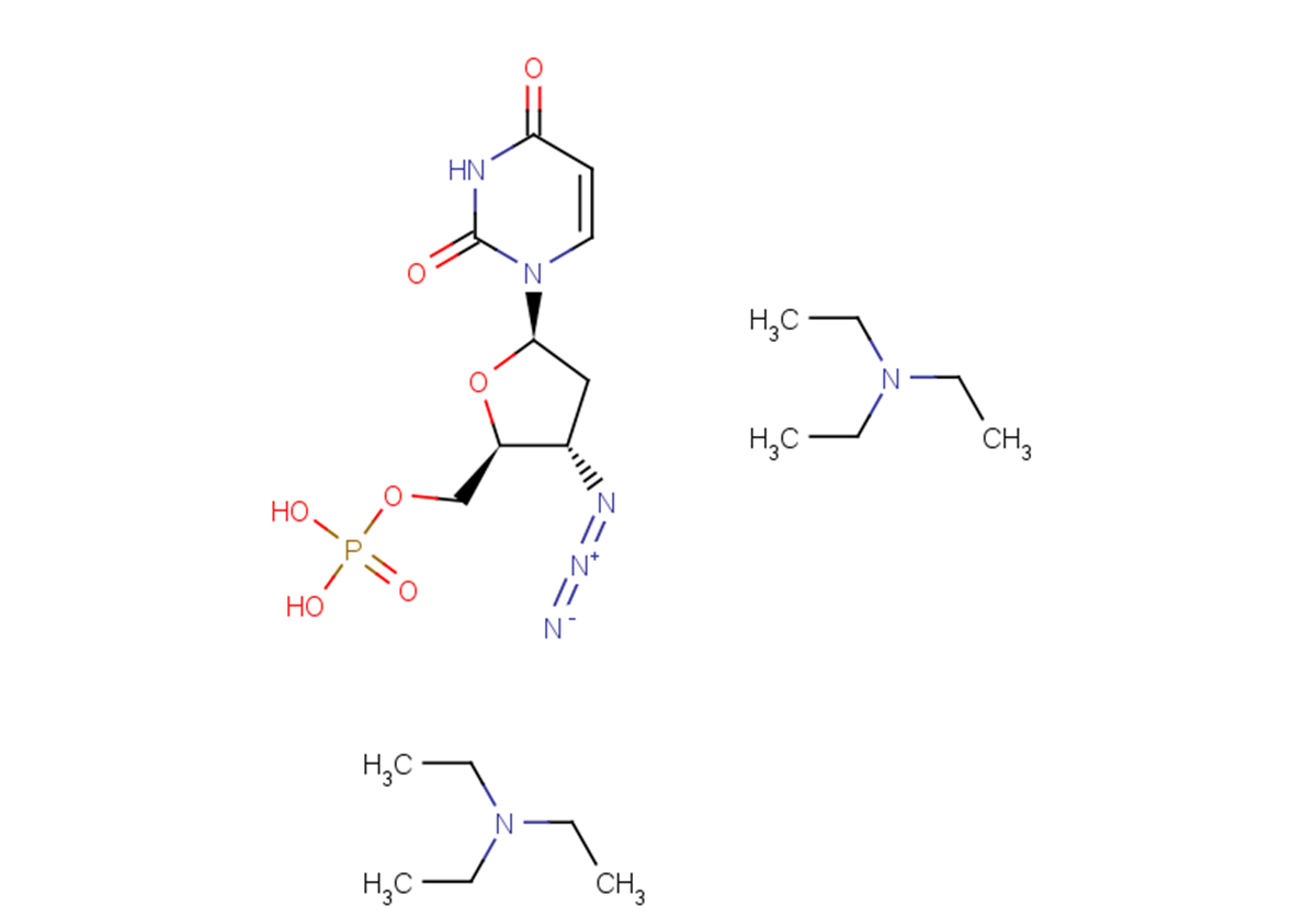 3’-Azido-2’,3’-dideoxyuridine 5’-phosphate  diammonium salt