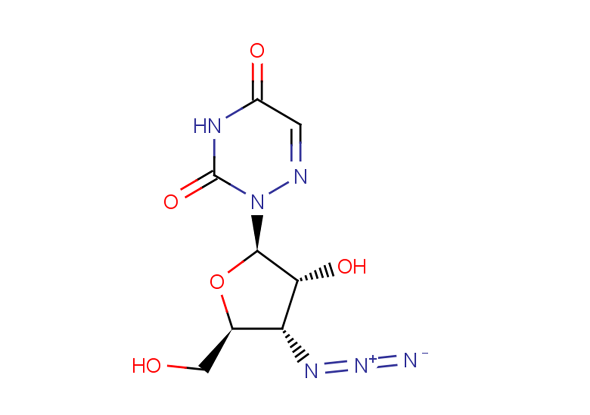 3’-Azido-3’-deoxy-6-azauridine