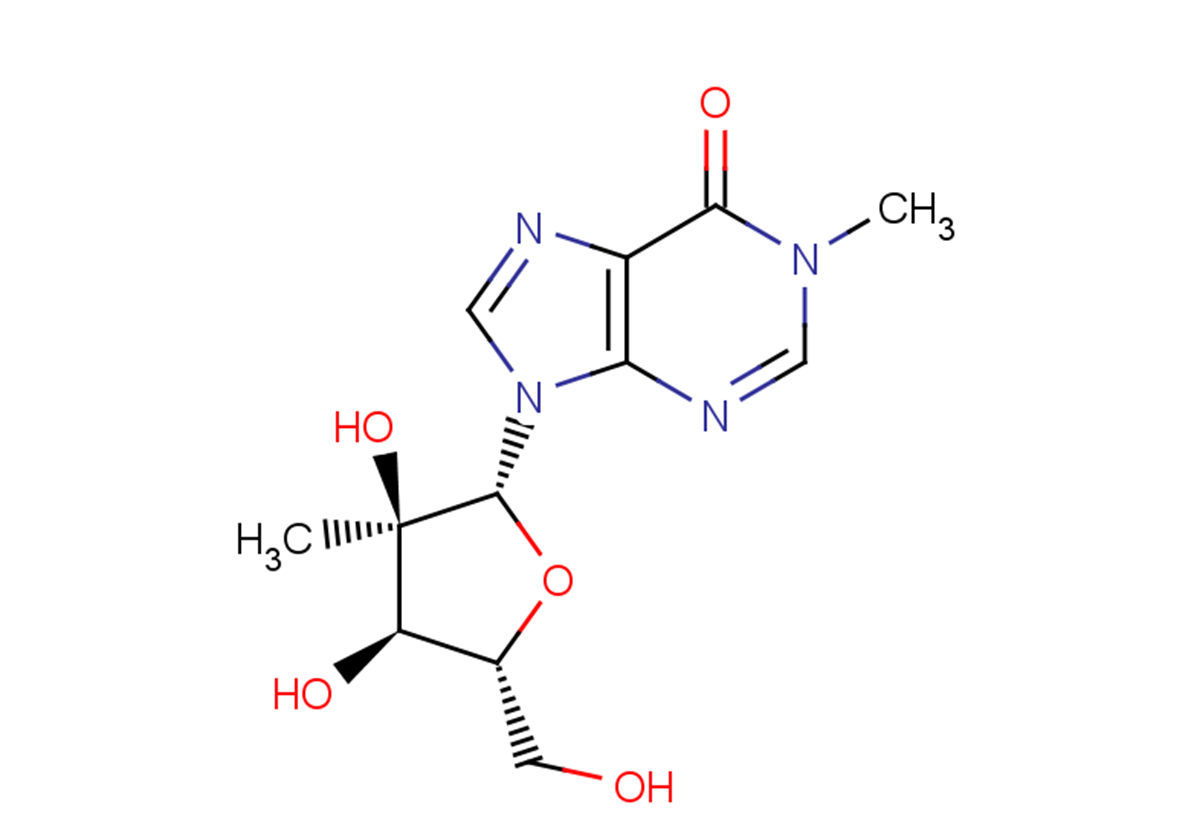 N1-Methyl-2’-beta-C-methyl   inosine