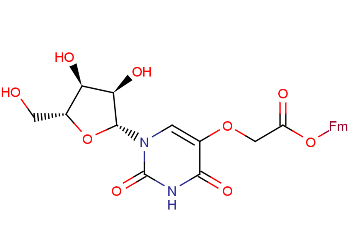 Uridine-5-oxo-acetyl-(9-fluorenylmethyl)   ester