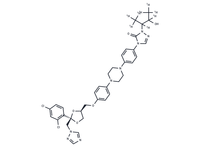 Hydroxy Itraconazole-D8 (Standard)