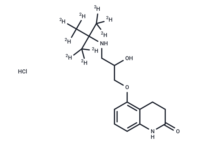 Carteolol-d9 Hydrochloride