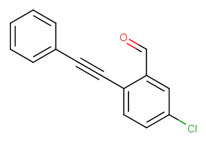 5-Chloro-2-(phenylethynyl)benzaldehyde