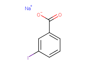 Benzoic acid, m-iodo-, sodium salt