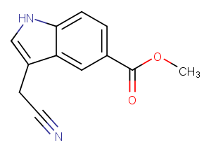 Methyl 3-(cyanomethyl)-1H-indole-5-carboxylate