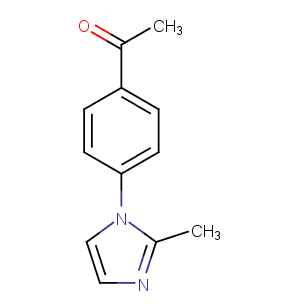 1-[4-(2-Methylimidazol-1-yl)phenyl]ethanone