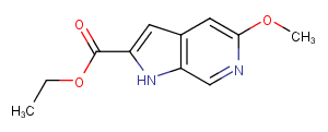 Ethyl 5-methoxy-1H-pyrrolo[2,3-c]pyridine-2-carboxylate