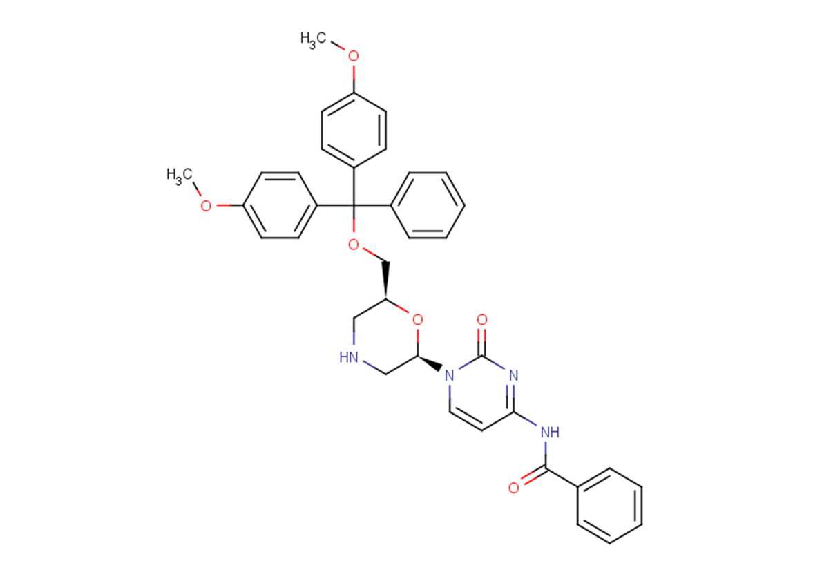 novelN4-Benzoyl-7’-O-(4,4’-dimethoxytrityl oxy)morpholinocytosine