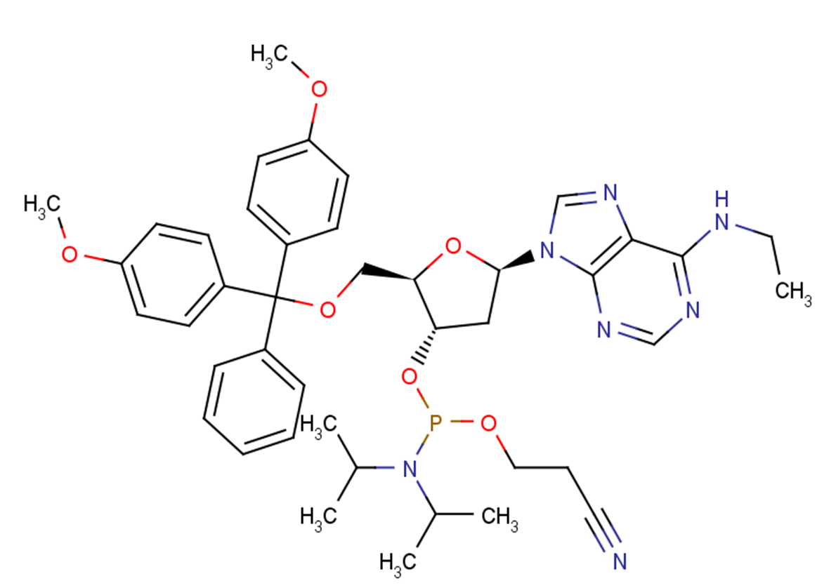 5’-O-DMTr-N6-ethyl-2’-deoxyadenosine 3’-CED phosphoramidite