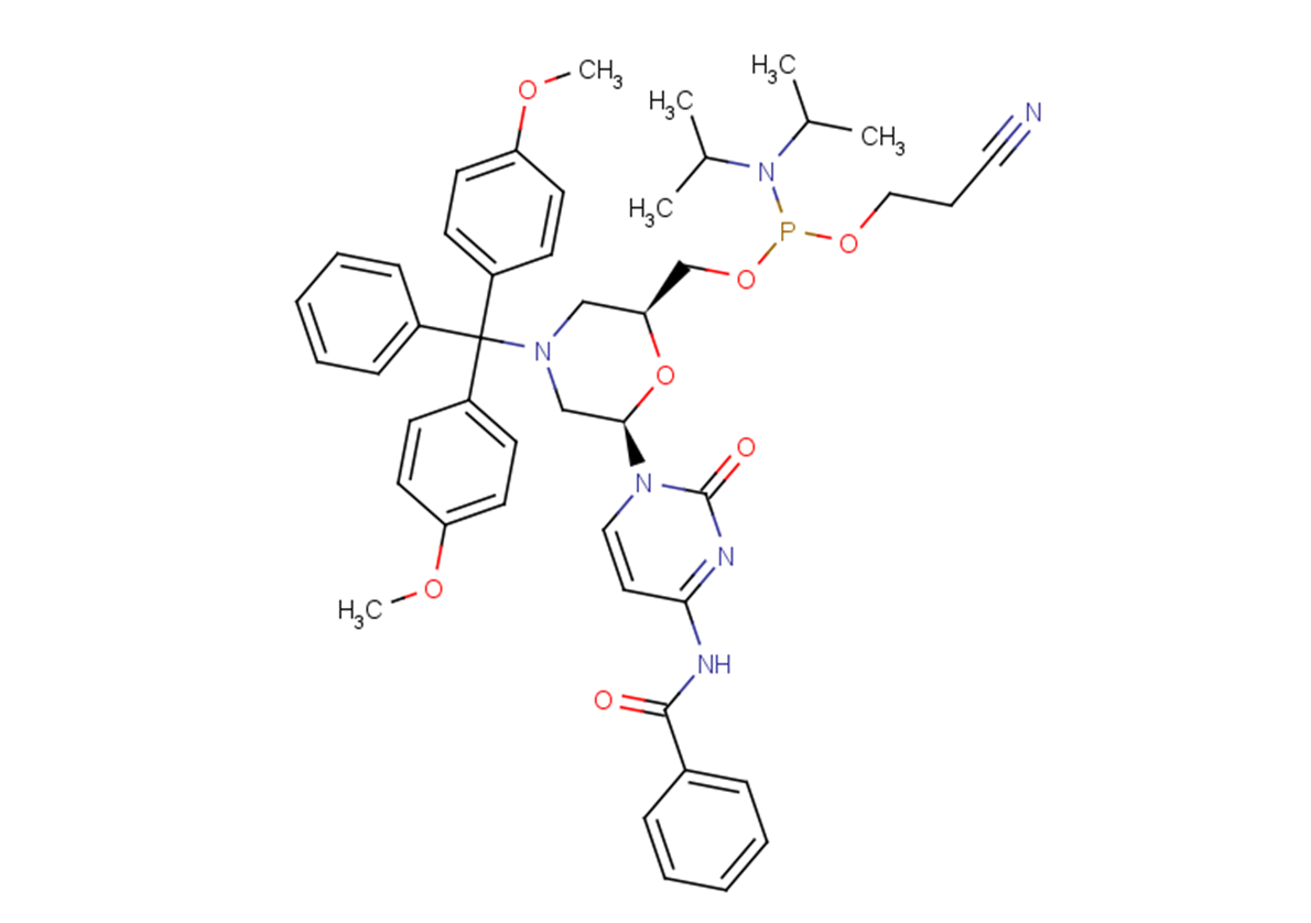 N-DMTr-N4-benzoyl-morpholino-cytosine-5’-O-phosphoramidite