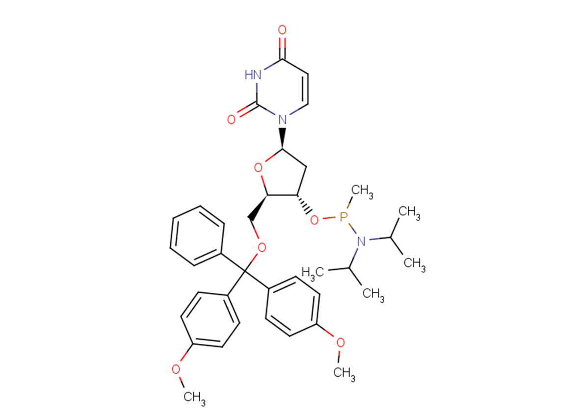 5’-O-DMTr-dU-methyl   phosphonamidite