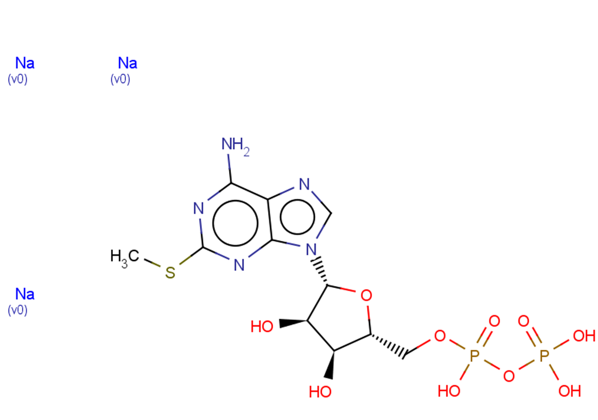 2-Methylthioadenosine diphosphate trisodium