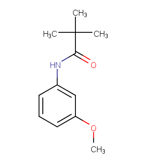 N-(3-methoxyphenyl)-2,2-dimethylpropanamide