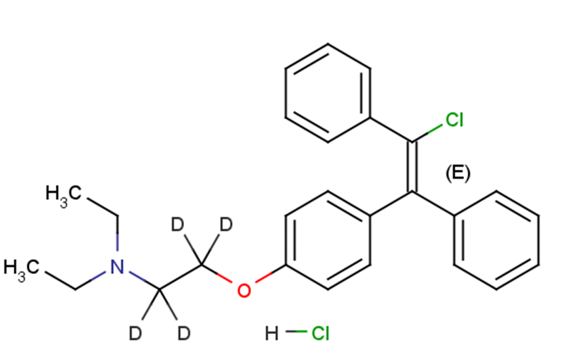 Enclomiphene D4 hydrochloride