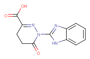 1-(1H-benzoimidazol-2-yl)-6-oxo-1,4,5,6-tetrahydro-pyridazine-3-carboxylic acid