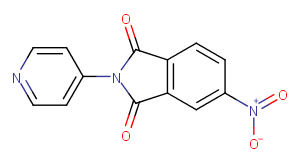 5-Nitro-2-(pyridin-4-yl)-2,3-dihydro-1H-isoindole-1,3-dione