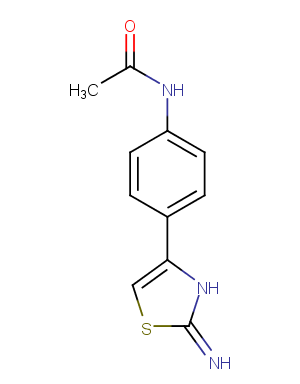 N-(4-(4-amino-3,5-thiazolyl)phenyl)ethanamide