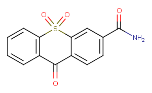 9-oxo-9H-Thioxanthene-3-carboxamide 10,10-dioxide
