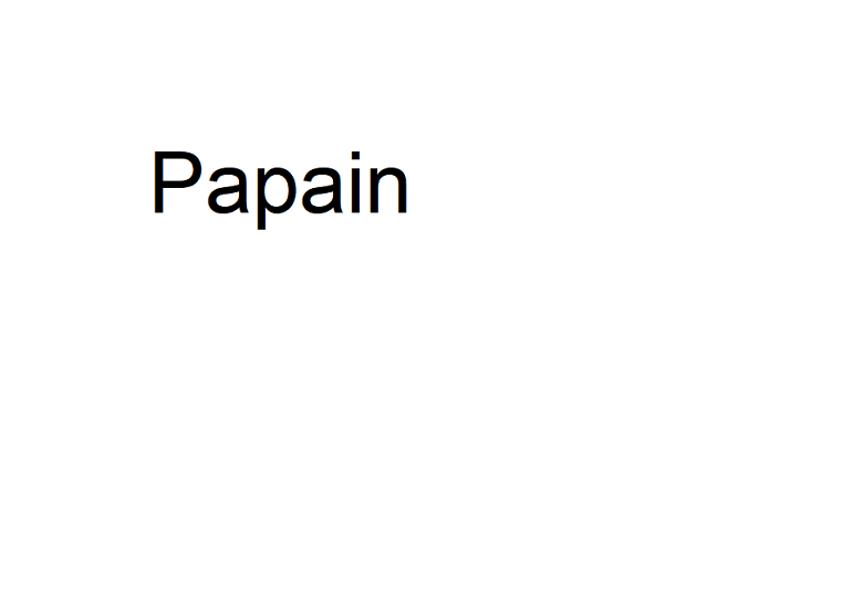 Papain