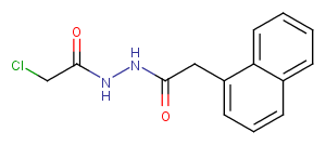 N''-(2-chloroacetyl)-2-(naphthalen-1-yl)acetohydrazide