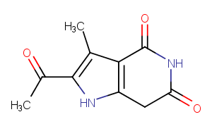 2-Acetyl-3-methyl-1H,4H,5H,6H,7H-pyrrolo[3,2-c]pyridine-4,6-dione