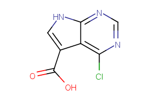 4-Chloro-7H-pyrrolo[2,3-d]pyrimidine-5-carboxylic acid