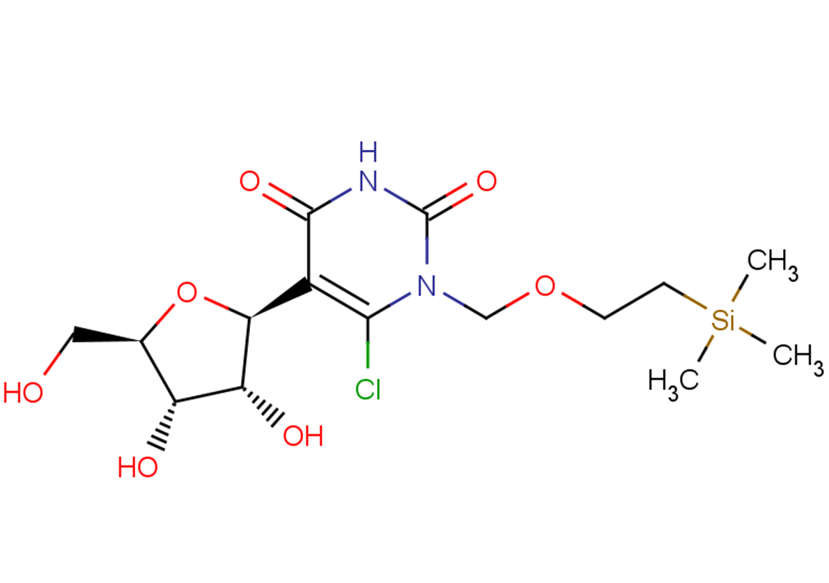 6-Chloro-N1-(trimethylsilylethoxymethyl)pseudouridine